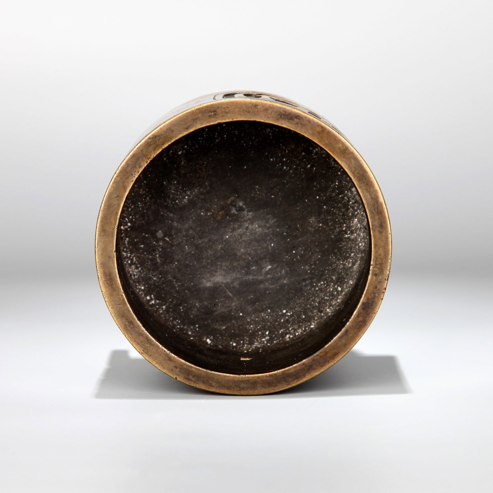 A BRONZE CENSER WITH ARABIC SCRIPT - 6