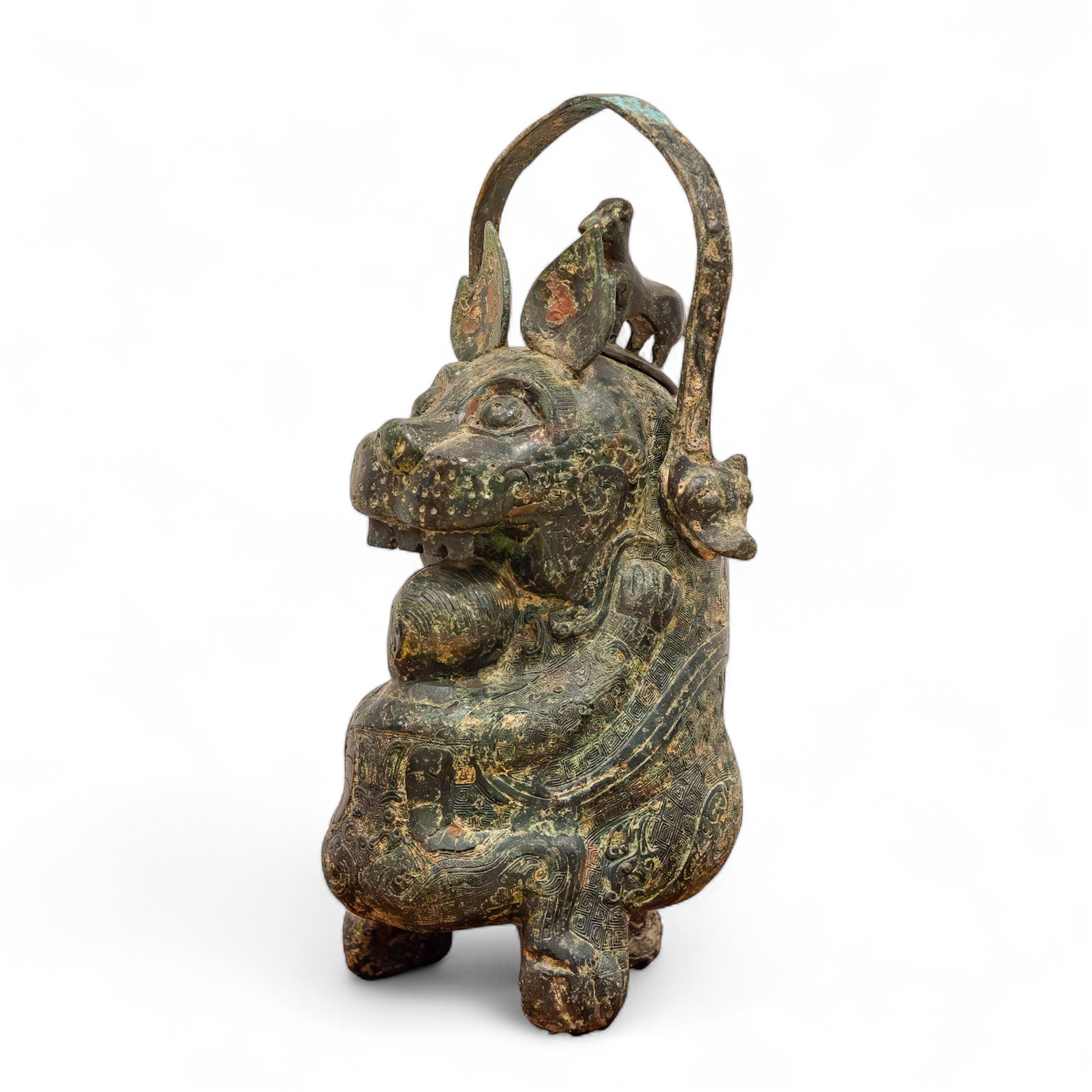 CHINESE ARCHAISTIC BRONZE VESSEL (1 of 11)