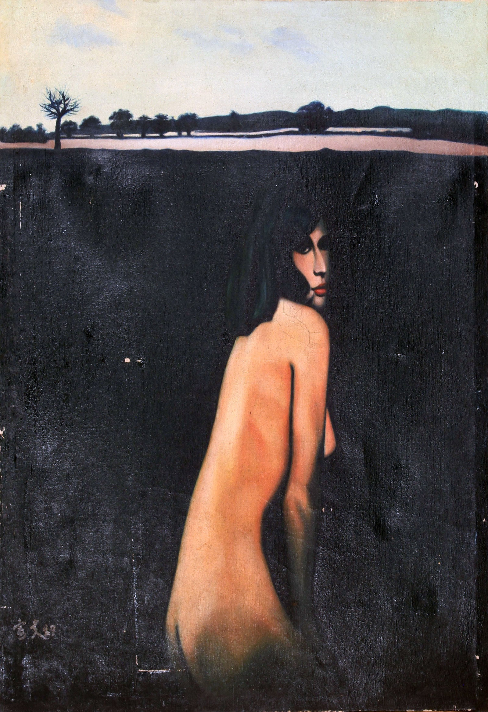 QIN XUANFU, AFTER, WOMAN, OIL ON CANVAS (1 of 5)