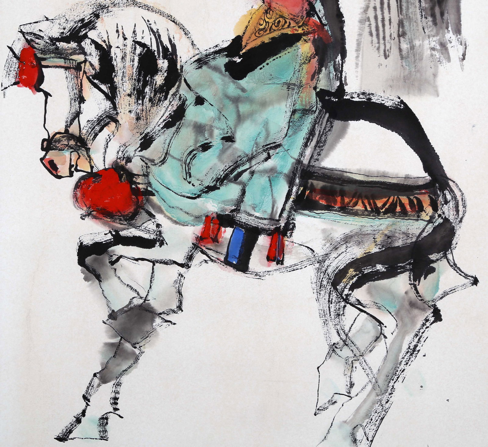 CHENG SHIFA, ATTRIBUTED TO, SPRING EXCURSION, HANGING SCROLL - 3