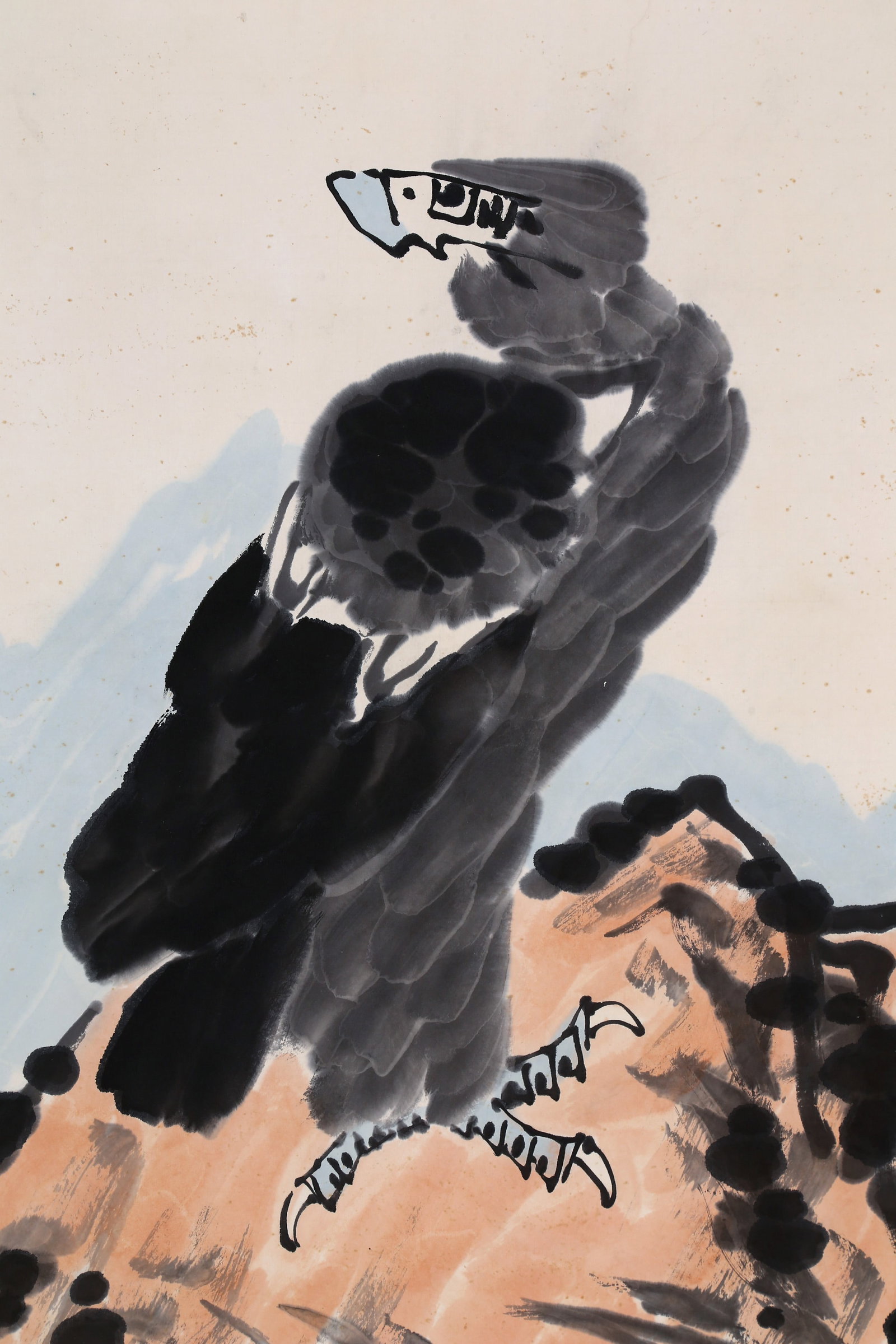 LI KUCHAN, ATTRIBUTED TO, EAGLE, HANGING SCROLL - 2