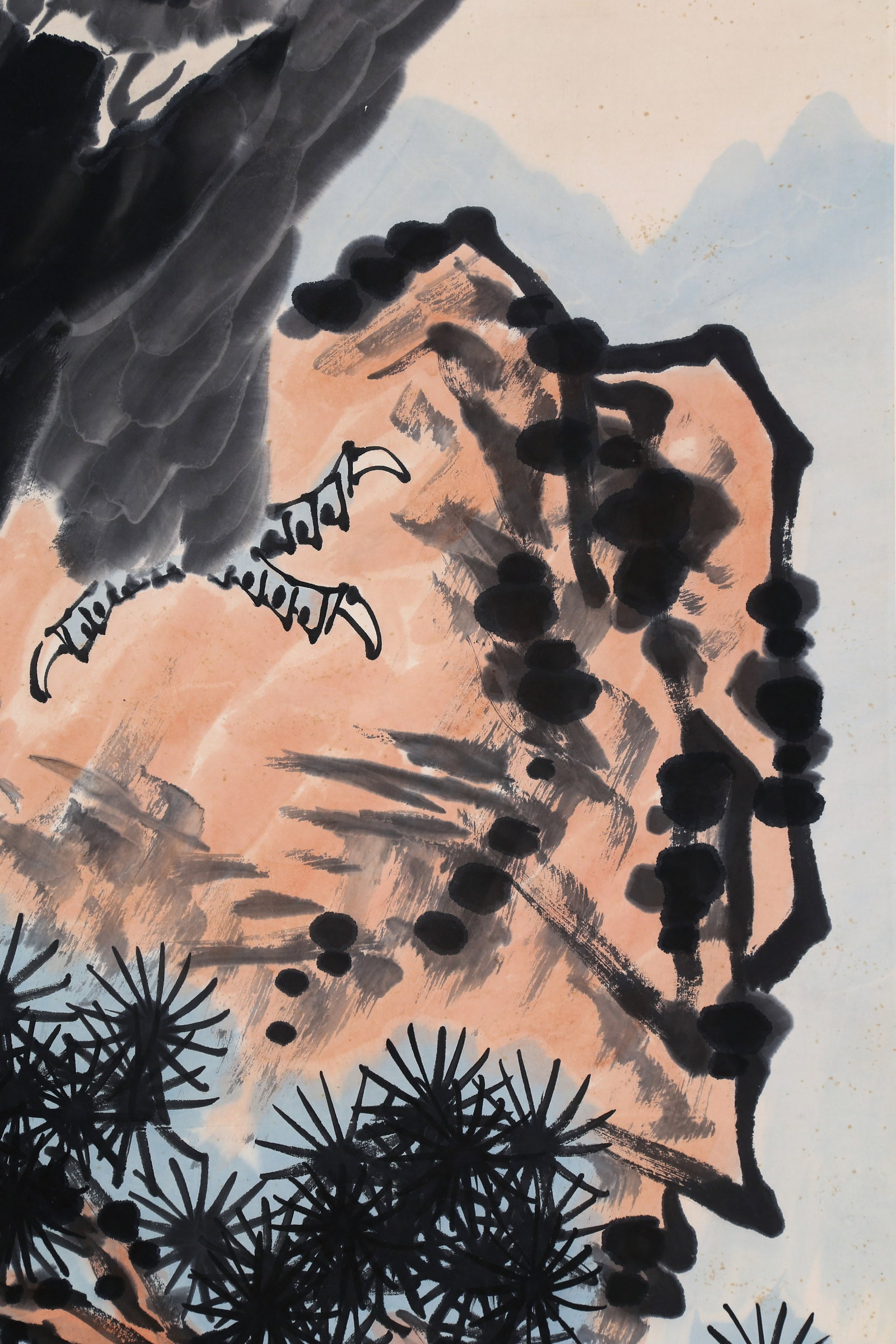 LI KUCHAN, ATTRIBUTED TO, EAGLE, HANGING SCROLL - 3