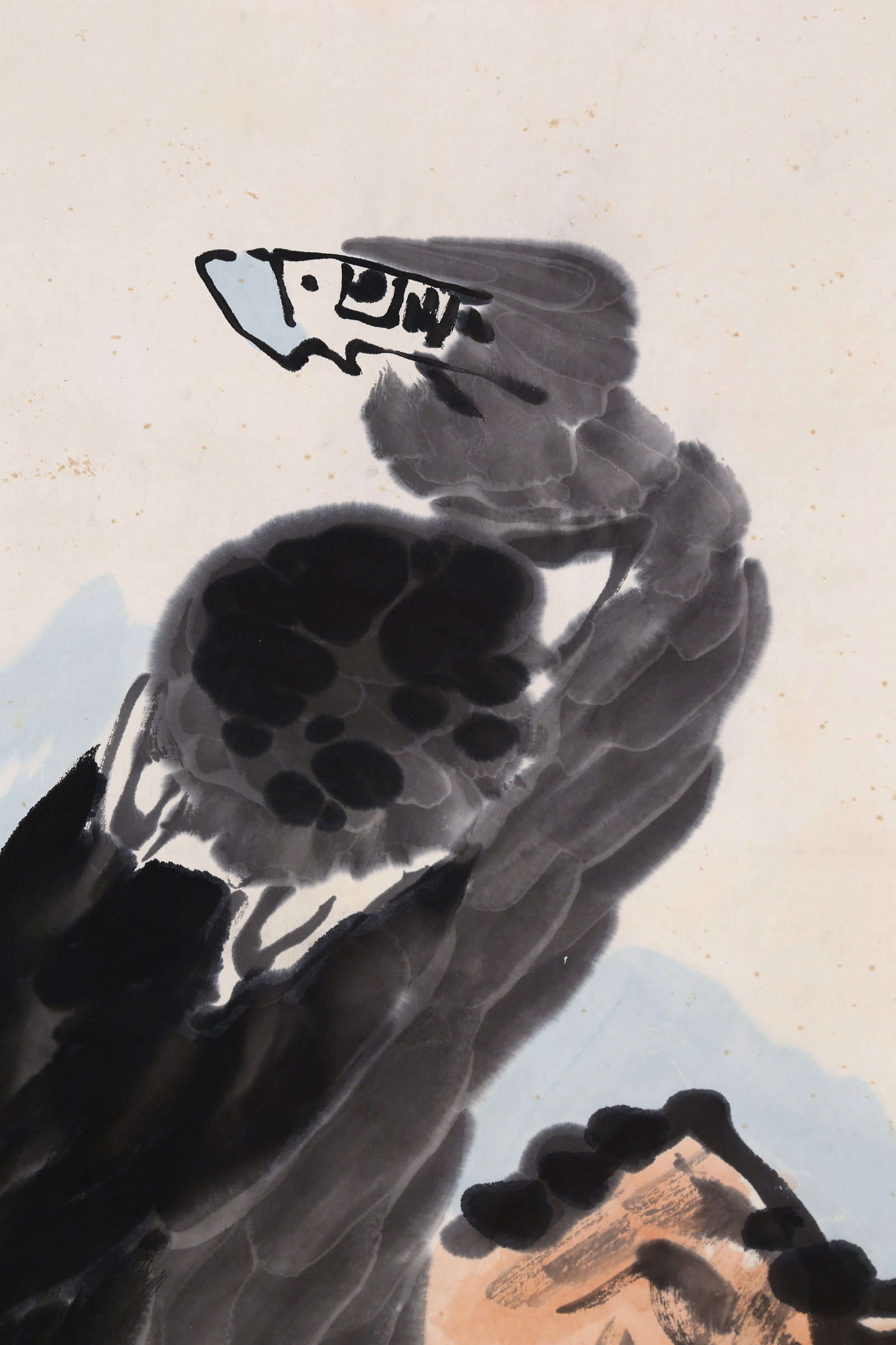 LI KUCHAN, ATTRIBUTED TO, EAGLE, HANGING SCROLL - 7