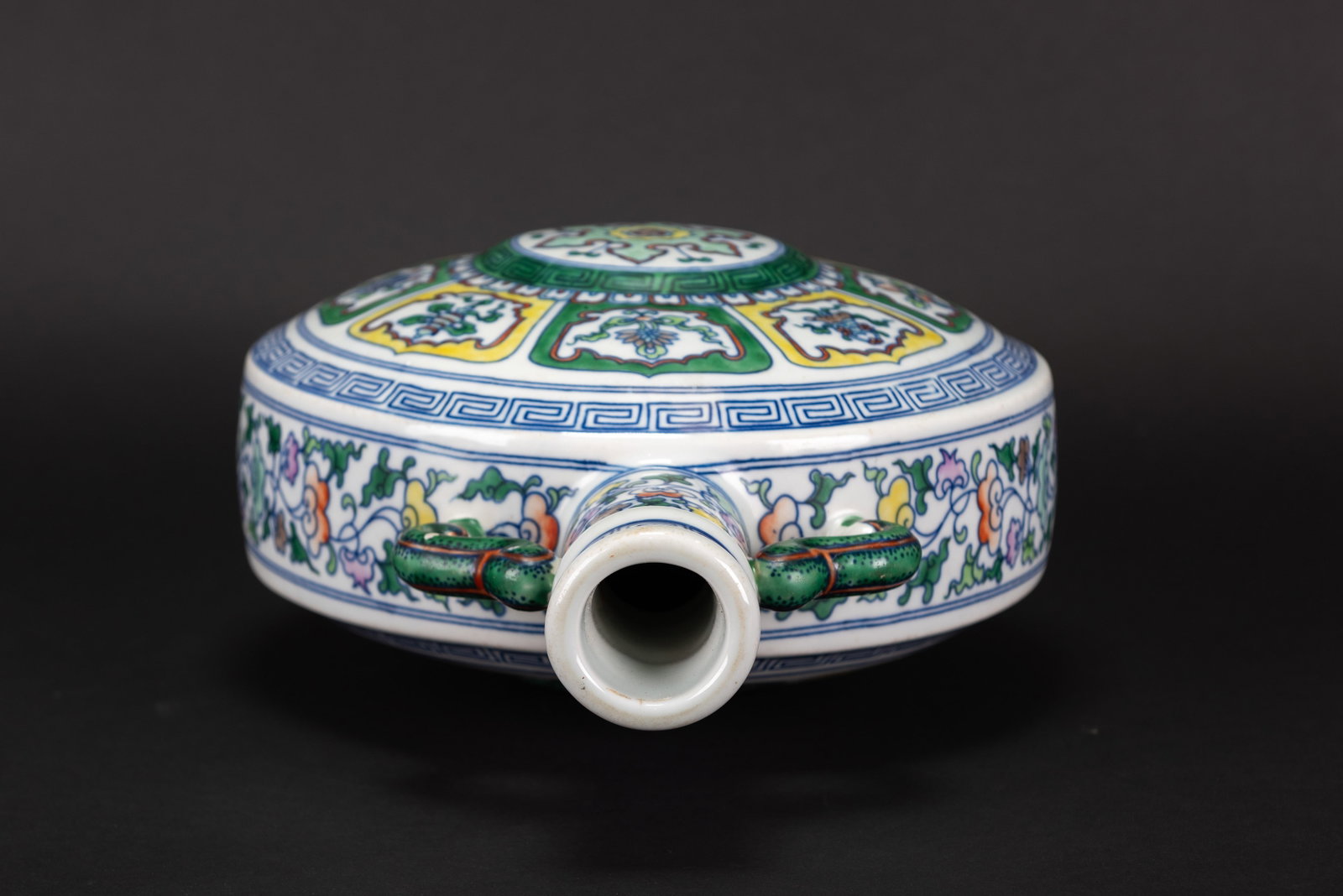 A DOUCAI MOON FLASK - 6