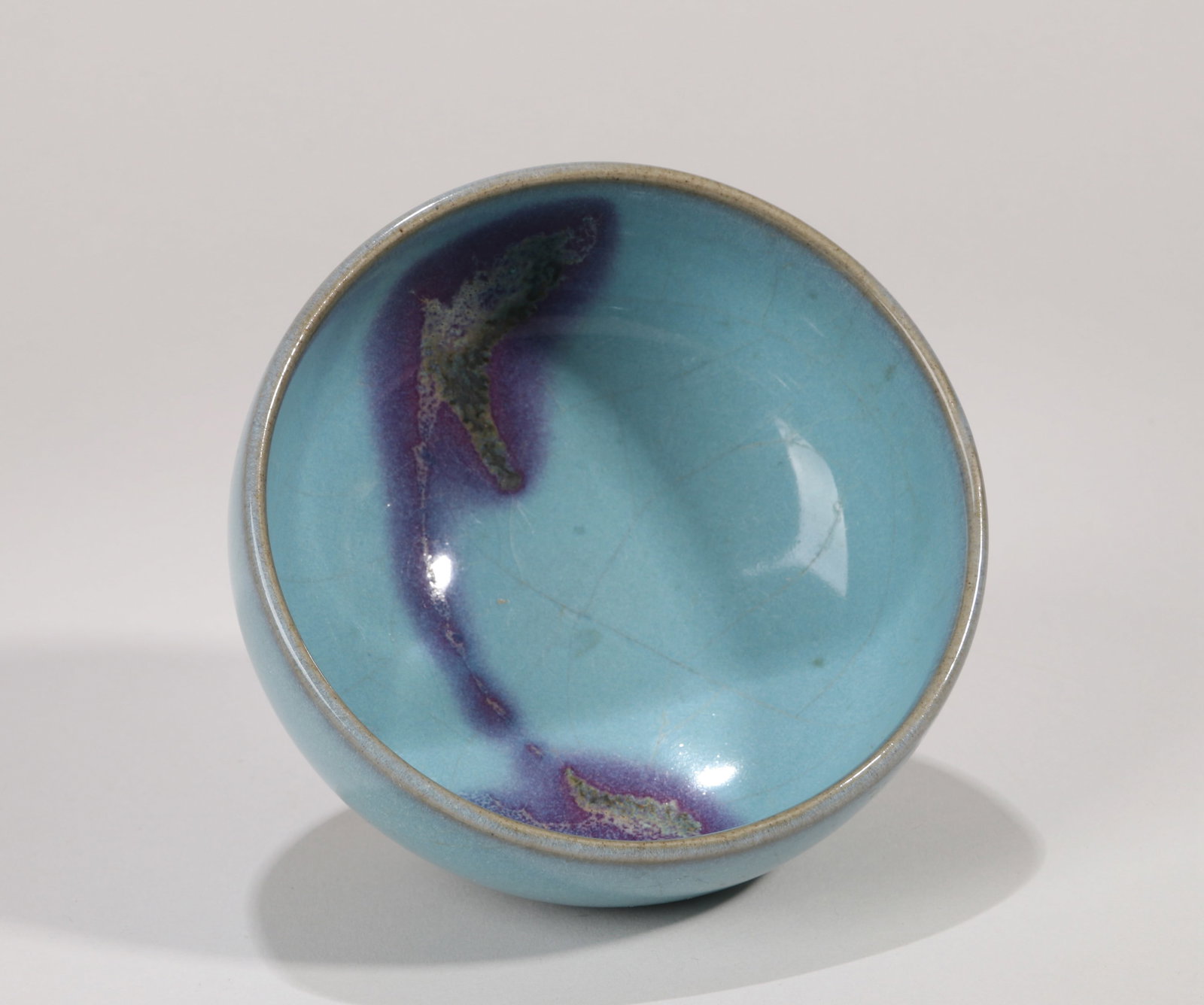 A JUN-TYPE DRUM-FORM BOWL - 9