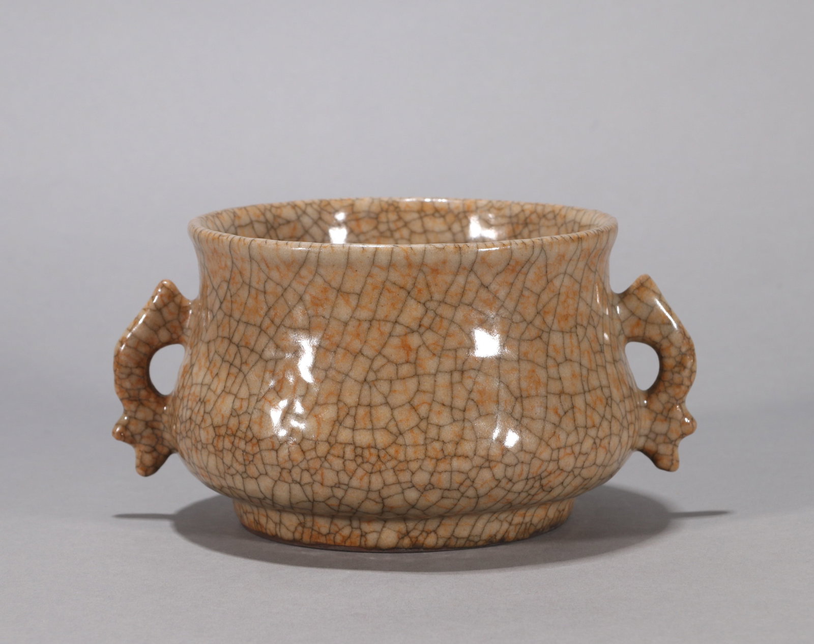 A GE-TYPE DOUBLE-HANDLED CENSER (1 of 6)