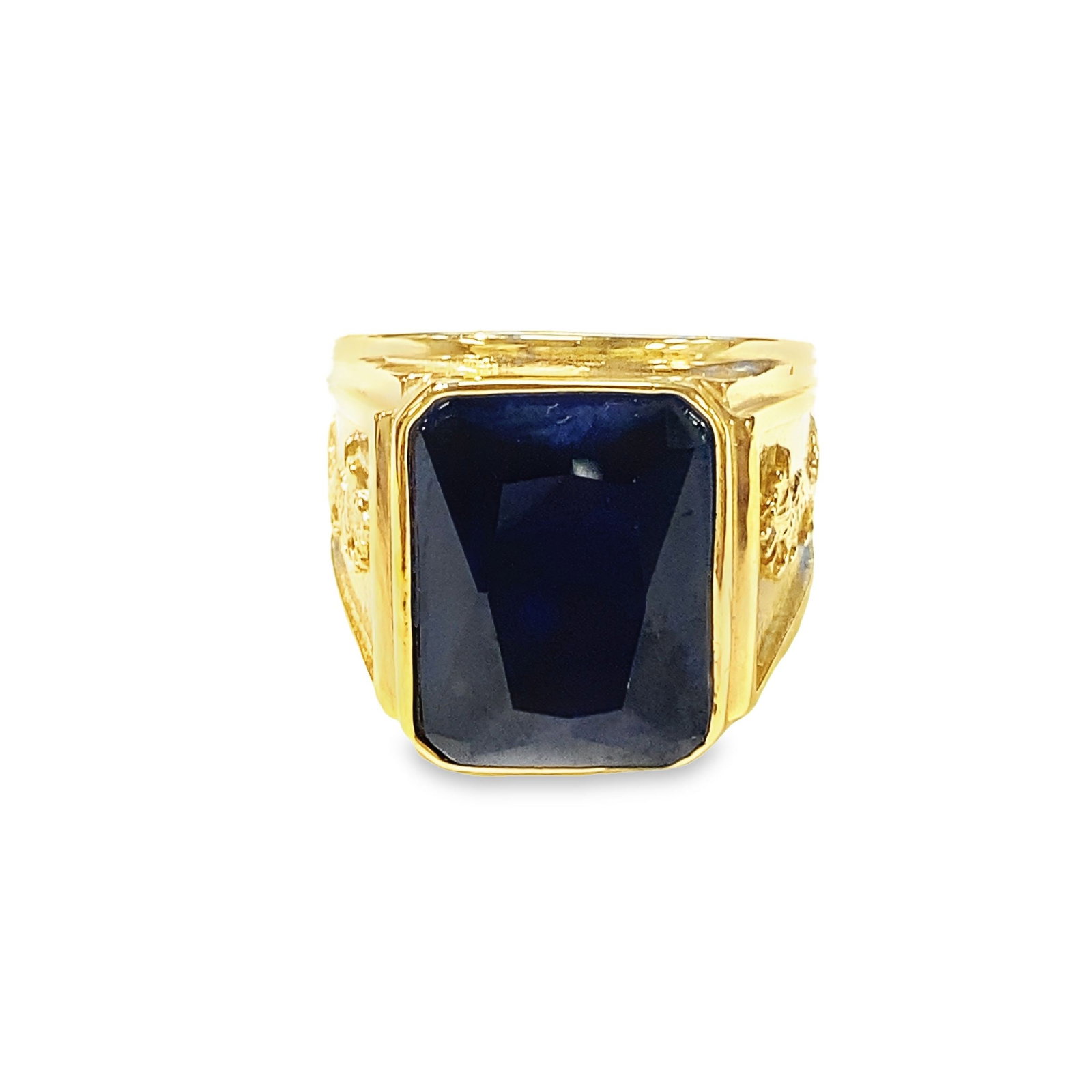 GEMSTONE FASHION JEWELRY RING: Gemstone fashion jewelry ring. Size: 10
