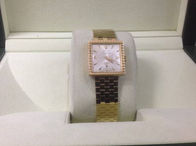 Rolex 18k yellow brickstone officially certified chrono