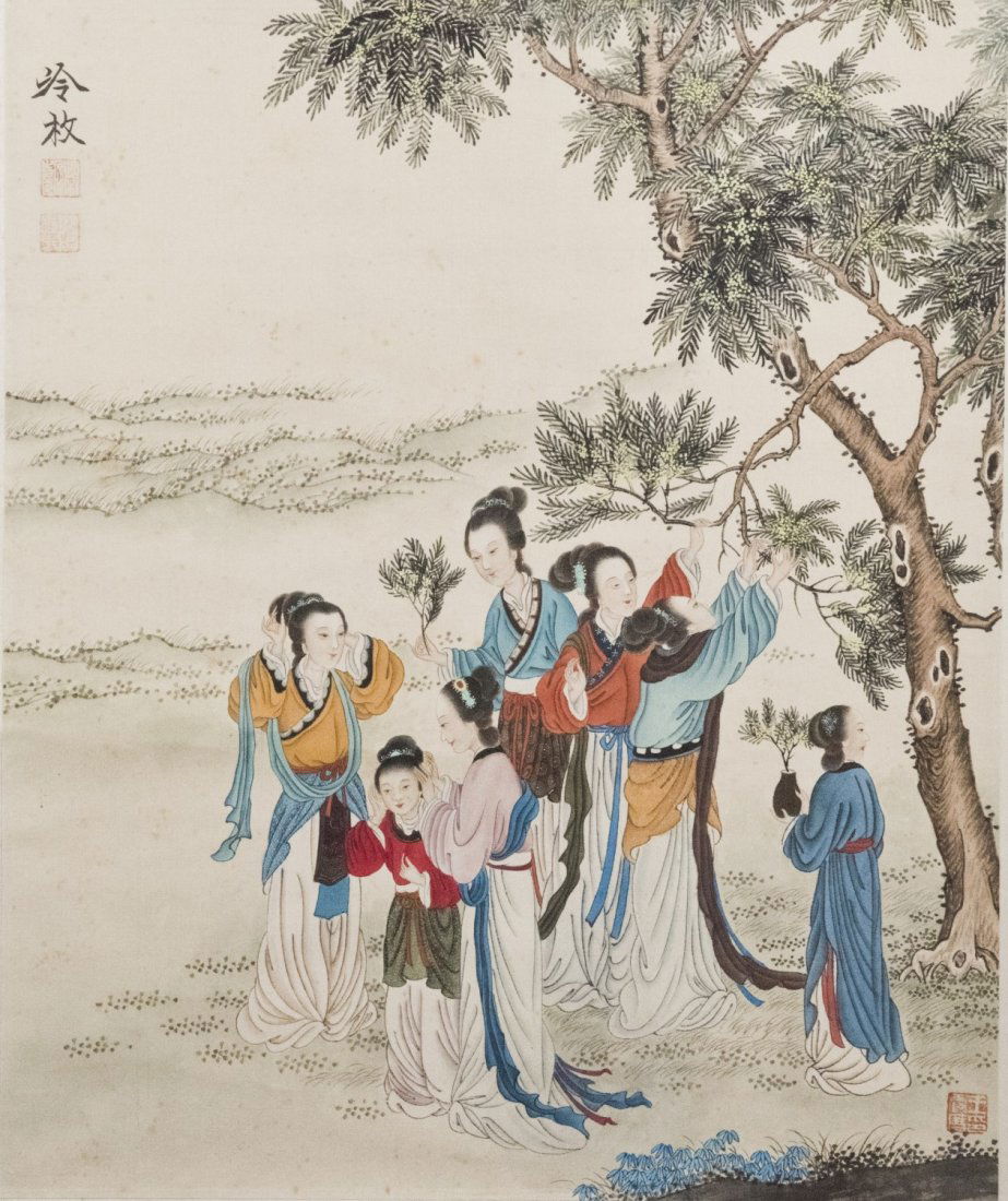 Chinese Scroll Painting (1 of 3)