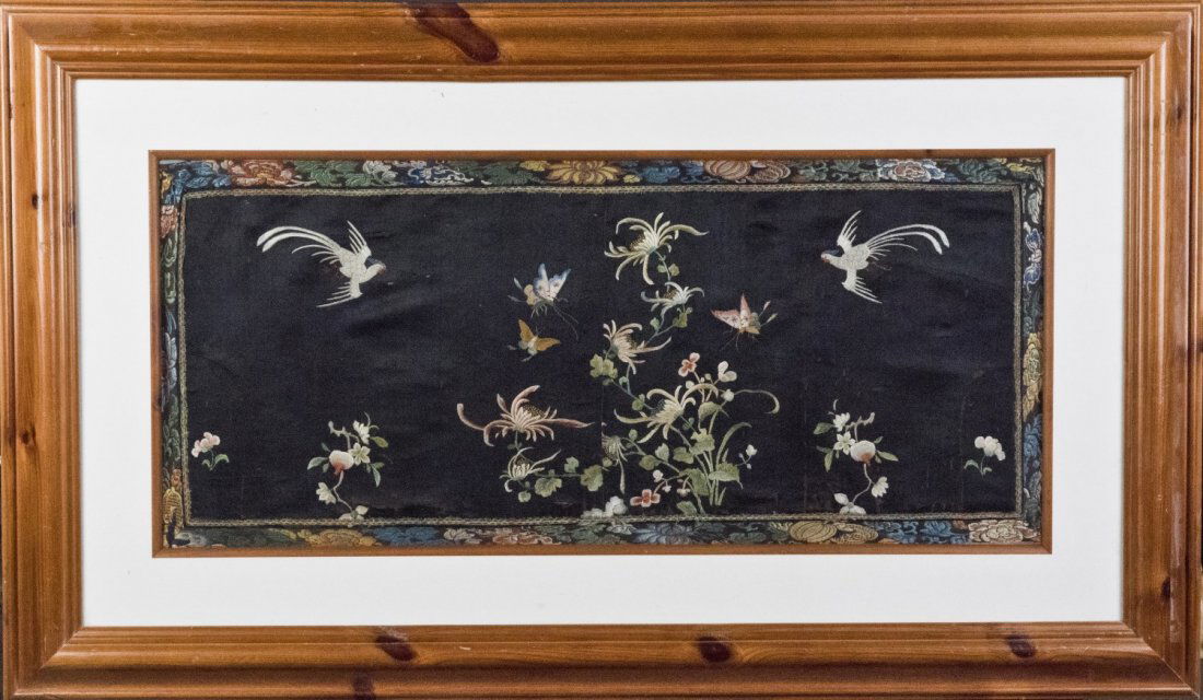 Embroidery with frame (1 of 1)