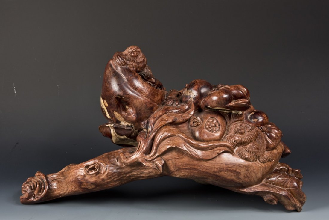 Huanghuali Wood Root Carving (1 of 6)