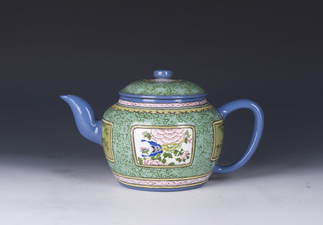 Color glaze Zisha Teapot (1 of 6)
