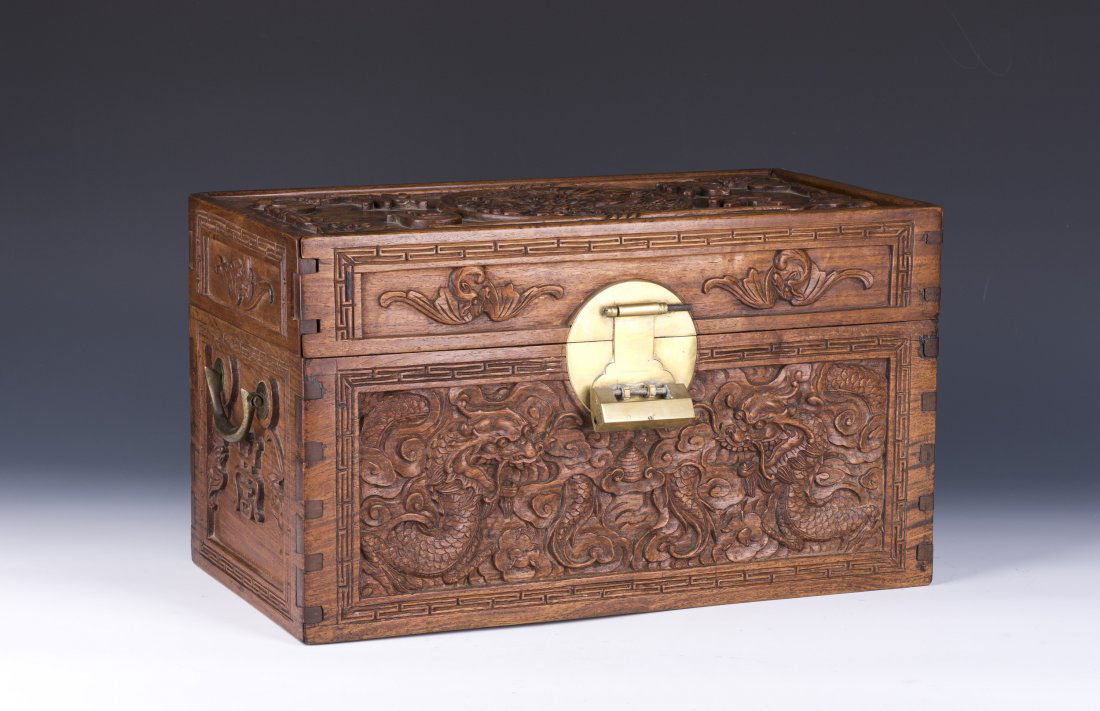 Huang Hua Li or hardwood Box (1 of 3)