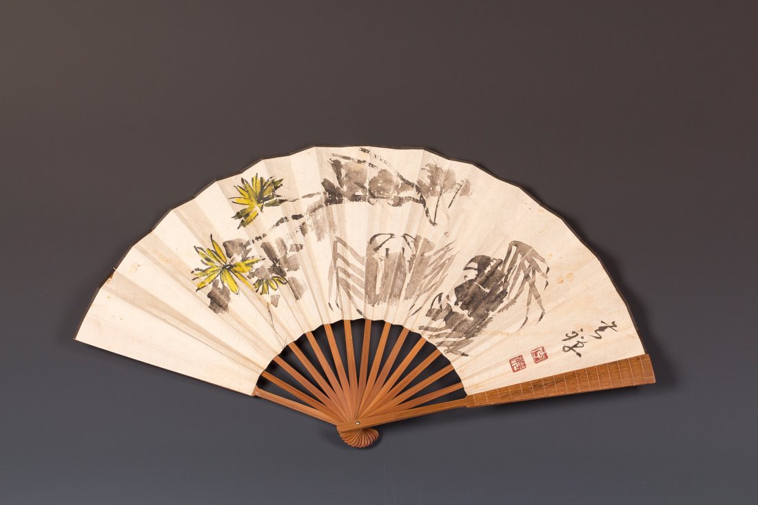 CHINESE BAMBOO FOLDING FAN (1 of 4)