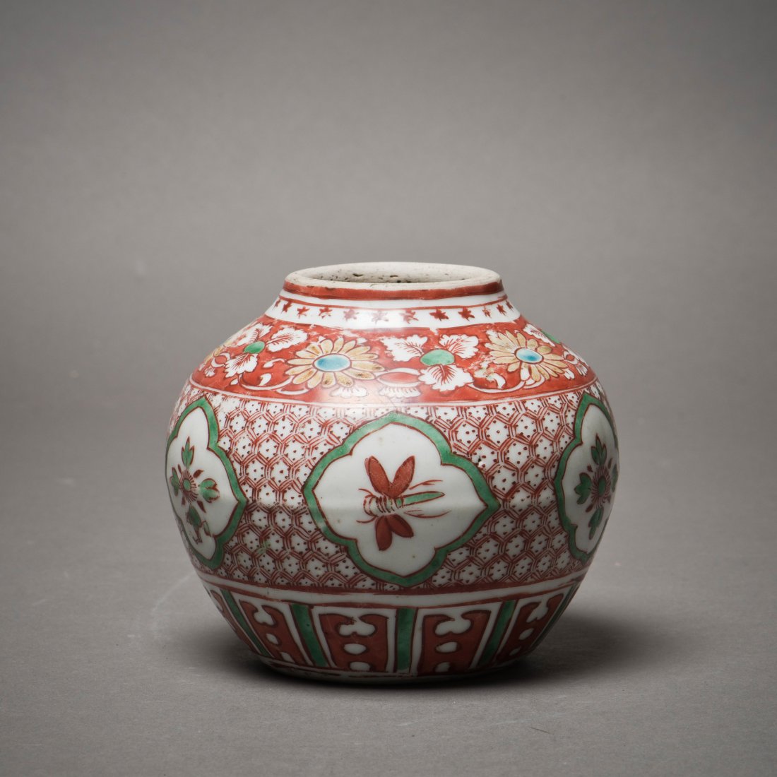 A SMALL PORCELAIN JAR AFTER JIAQING STYLE (1 of 4)