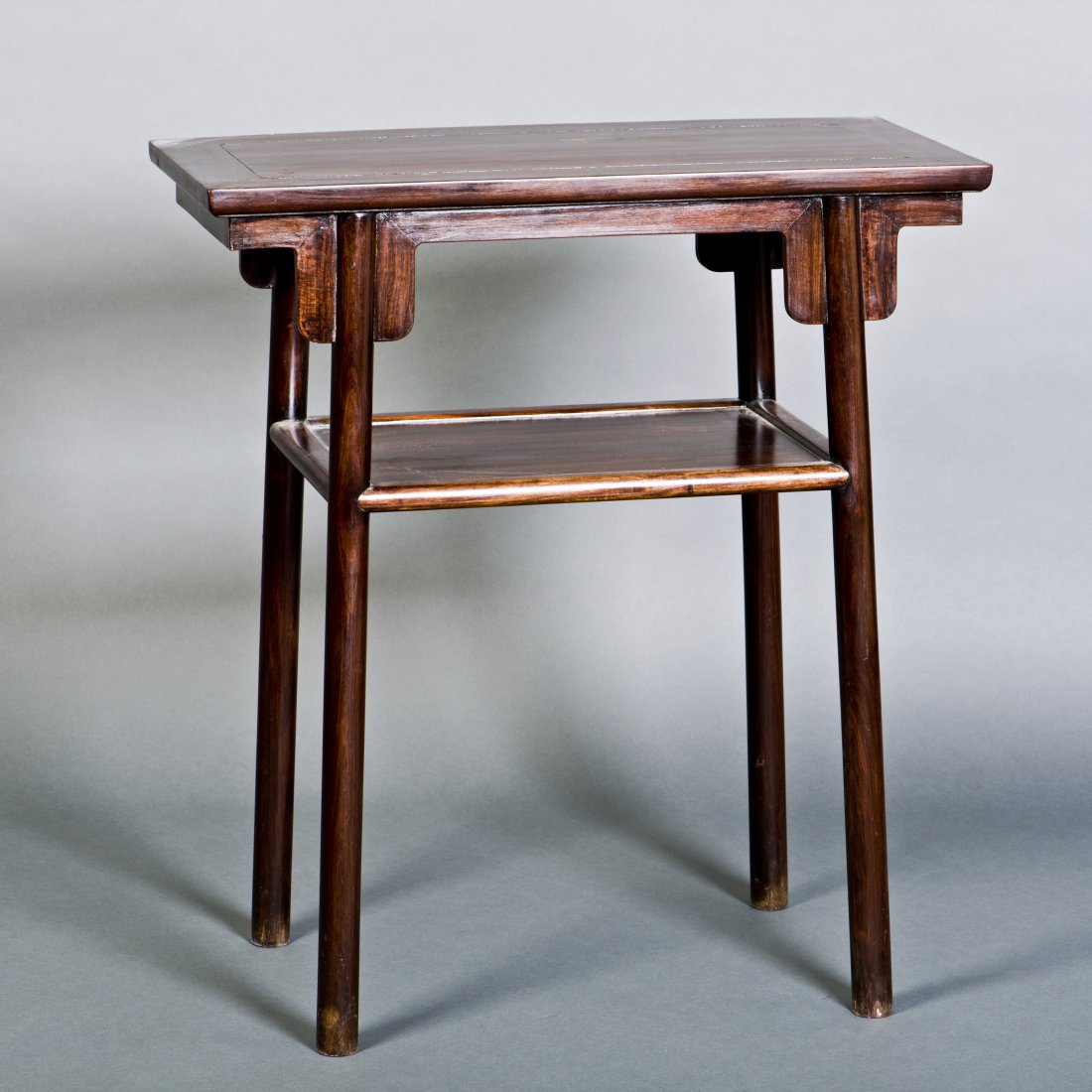 A SMALL HARDWOOD ALTAR TABLE (1 of 5)