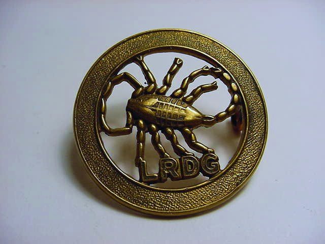 SCORPION HAT BADGE: SCORPION HAT BADGE
