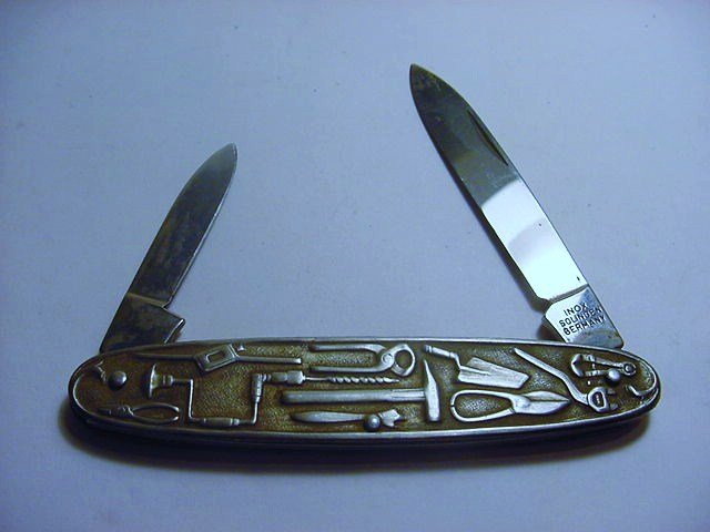VINTAGE GERMAN SOLINGEN STEEL POCKET KNIFE: VINTAGE GERMAN SOLINGEN STEEL POCKET KNIFE