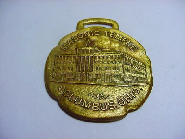 1913 OHIO MASONIC GRAND LODGE MEDAL: 1913 OHIO MASONIC GRAND LODGE MEDAL