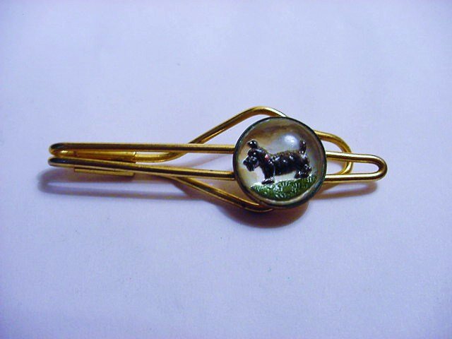 VINTAGE SCOTTY DOG MONEY CLIP: VINTAGE SCOTTY DOG MONEY CLIP