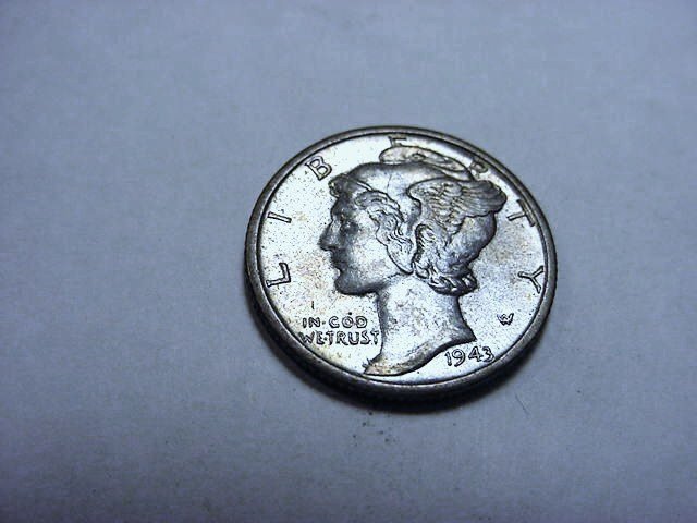 1943-D MERCURY DIME: 1943-D MERCURY DIME