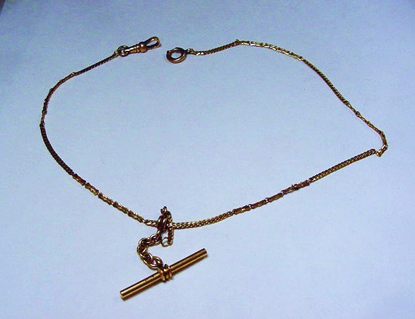 ANTIQUE POCKET WATCH CHAIN: ANTIQUE POCKET WATCH CHAIN