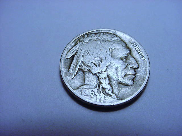 1916 BUFFALO NICKEL: 1916 BUFFALO NICKEL