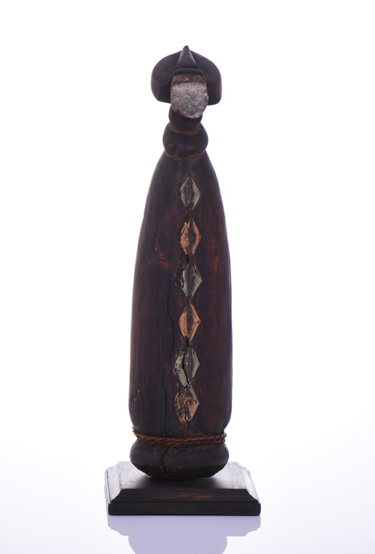 African Power Figure Wood Figure Facing The S (1 of 5)