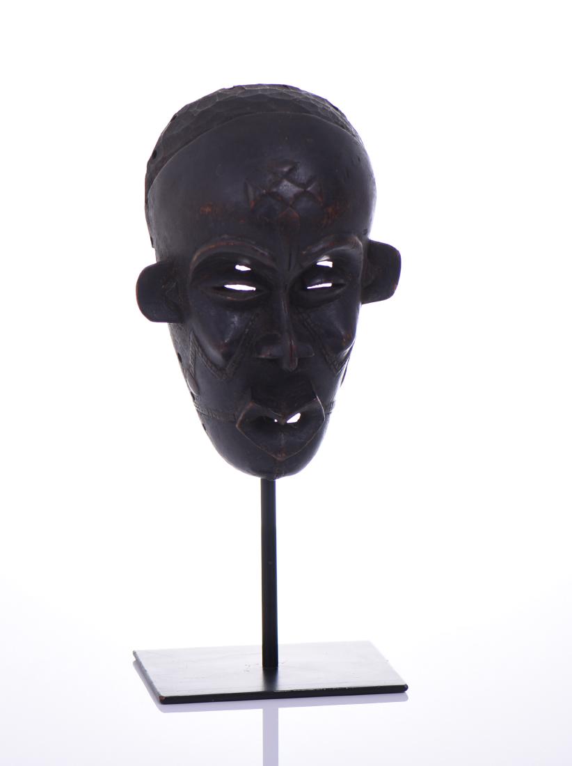 African Chokwe Scarification Mask, Congo And (1 of 5)