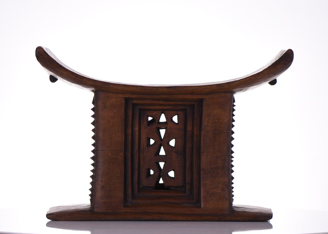Antique African Asante Chieftain Stool, Ghana (1 of 7)