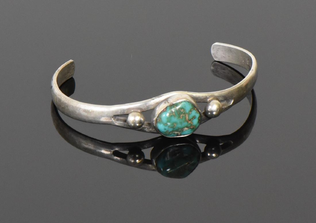 Native American Beautiful Green Turquoise and (1 of 5)