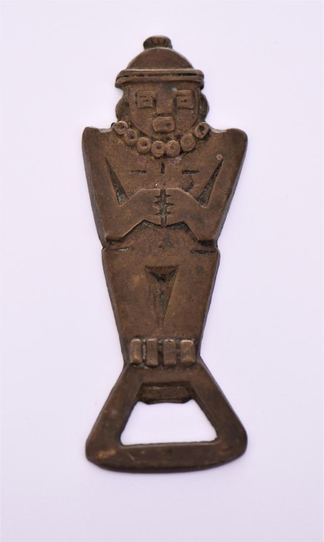 Rare Vintage Handmade Native American Brass B (1 of 3)