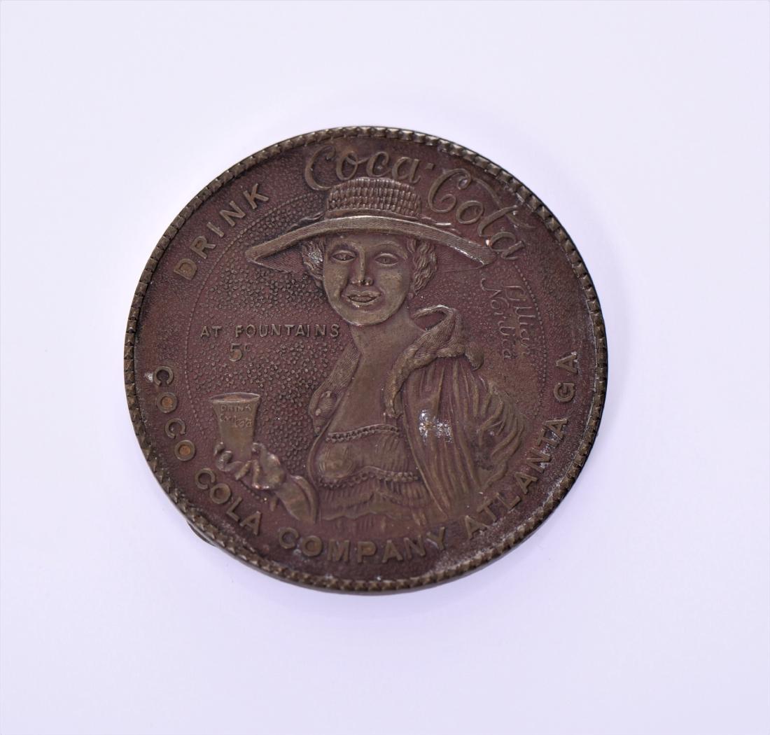 Rare Tiffany Studio New York Brass Coca Cola (1 of 3)