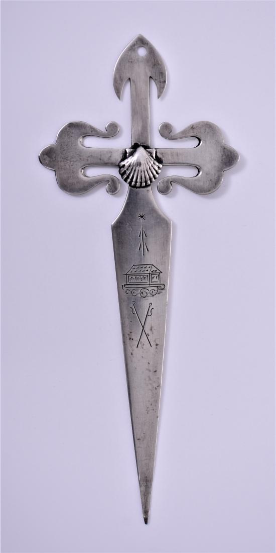 Rare Sterling Silver Secret Society Letter Op (1 of 5)