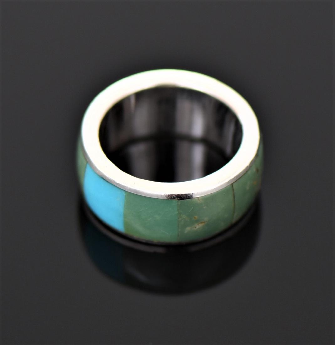 Vintage Southwestern Navajo Signed PB Sterlin (1 of 6)