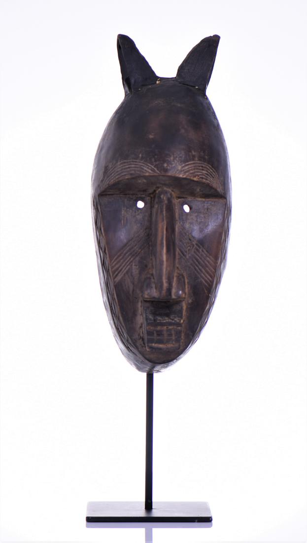 African Bambara Wood Mask, Mali. Provenance: Ethno (1 of 5)