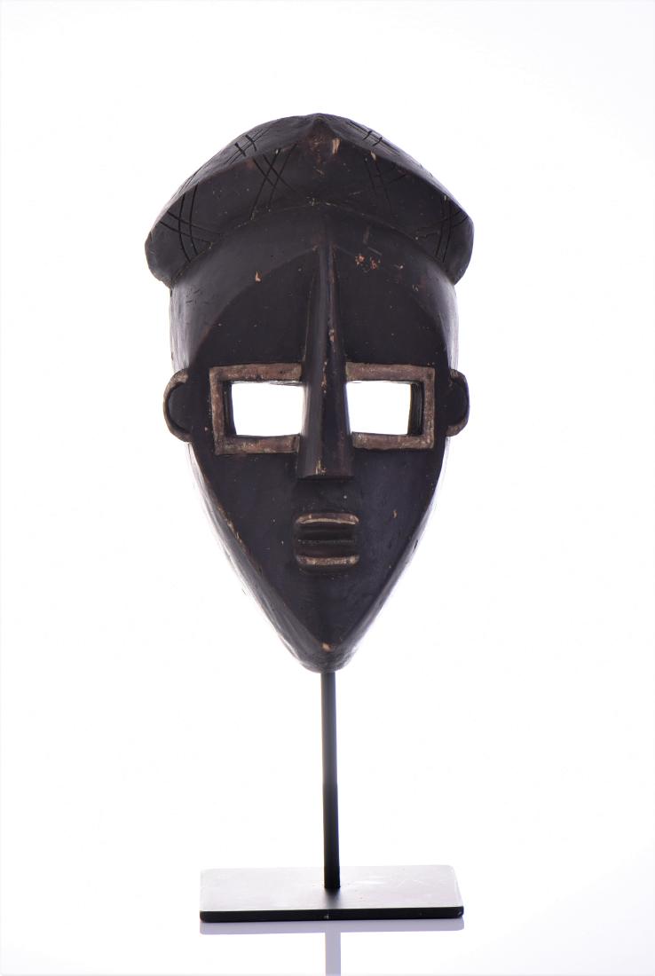 African Lulua Lwalwa Circumcision Mask, Congo. Hea (1 of 5)