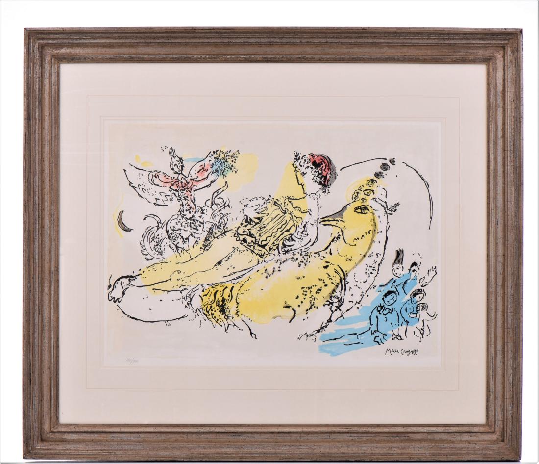 Marc Chagall Lithograph # 200 of 300 Printed in195 (1 of 6)