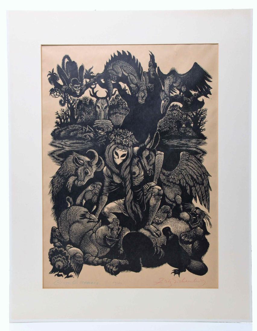 Fritz Eichenberg (1901-1990) Well listed artist, origin (1 of 4)