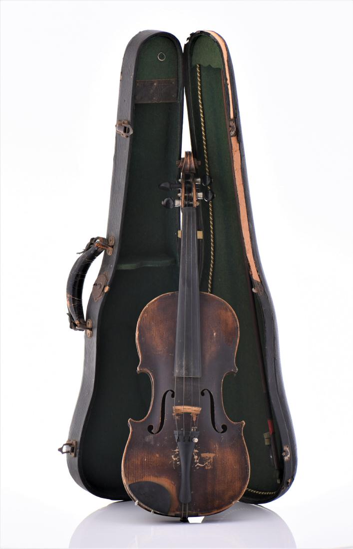 Antique Violin Ca, 1850 " Ole Bull" violin with bo (1 of 6)