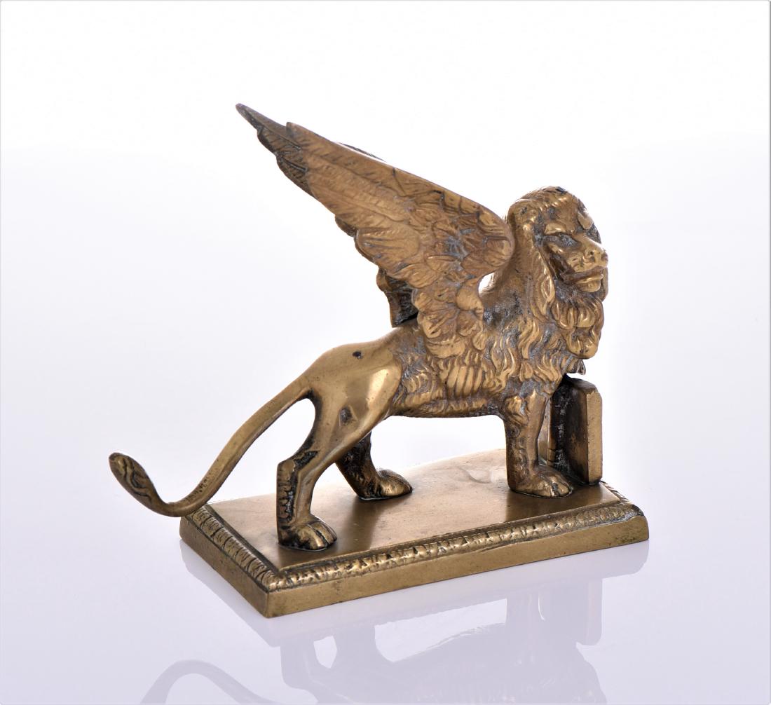 The Lion of St. Mark Brass Sculpture, Venice, Ital (1 of 7)