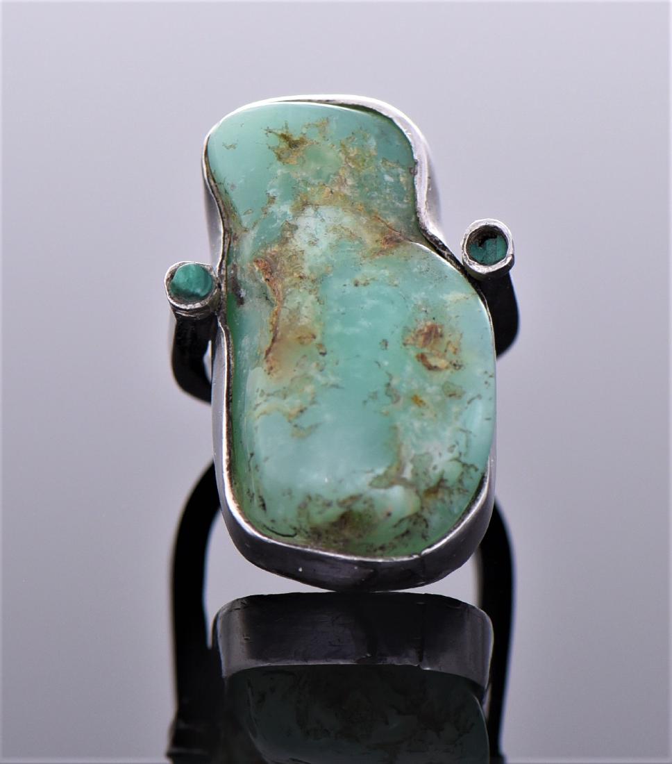 Old Pawn Native American Light Green Turquoise Ste (1 of 6)