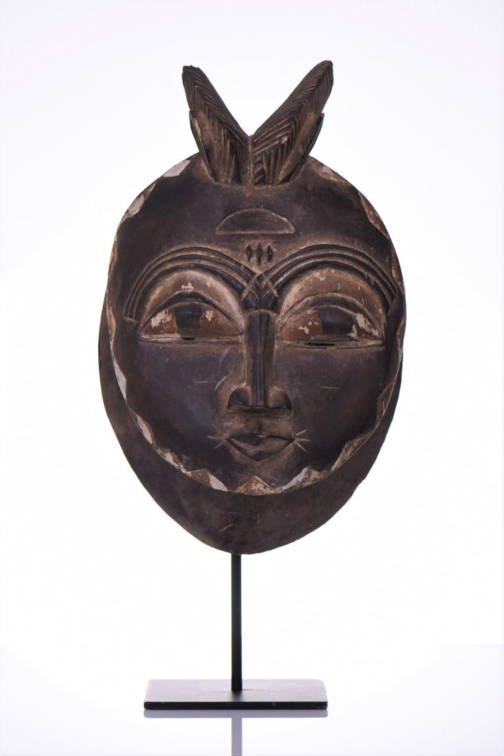 African Baule Wood Mask, Ivory Coast. Legend state (1 of 5)