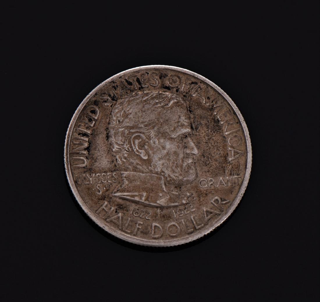 1922 Grant Commemorative Silver Half Dollar Estima (1 of 2)