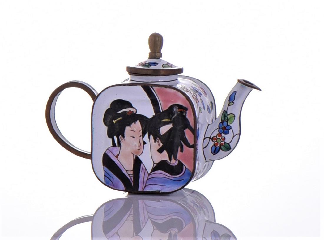 Kelvin Chen, 1999, No. 224 Enamel and Copper minia (1 of 7)