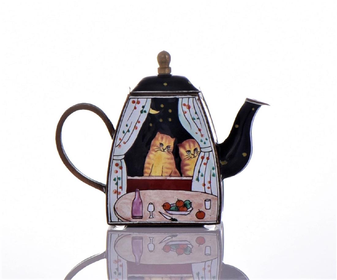 Kelvin Chen, 1999, No. 549 Enamel and Copper minia (1 of 7)