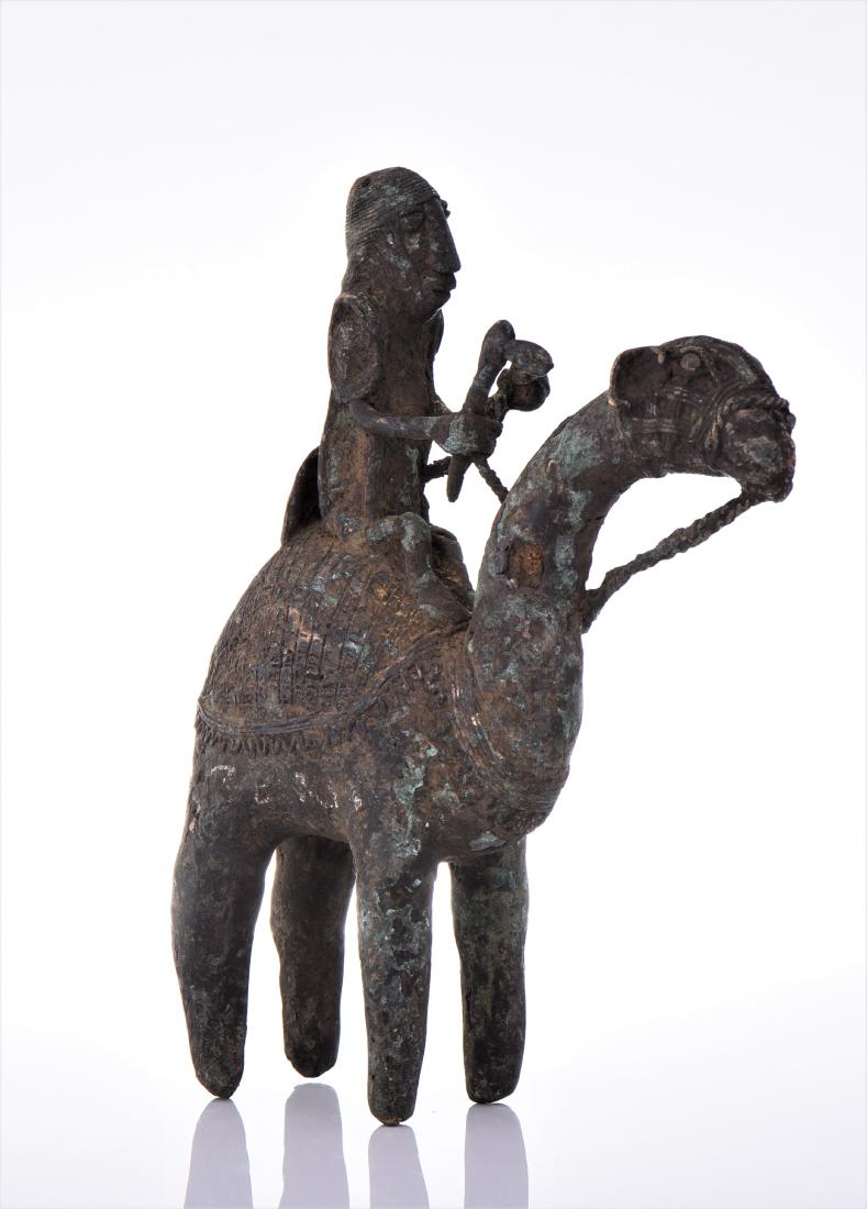 Rare Antique African Tribal Dogon Cast Bronze (1 of 5)