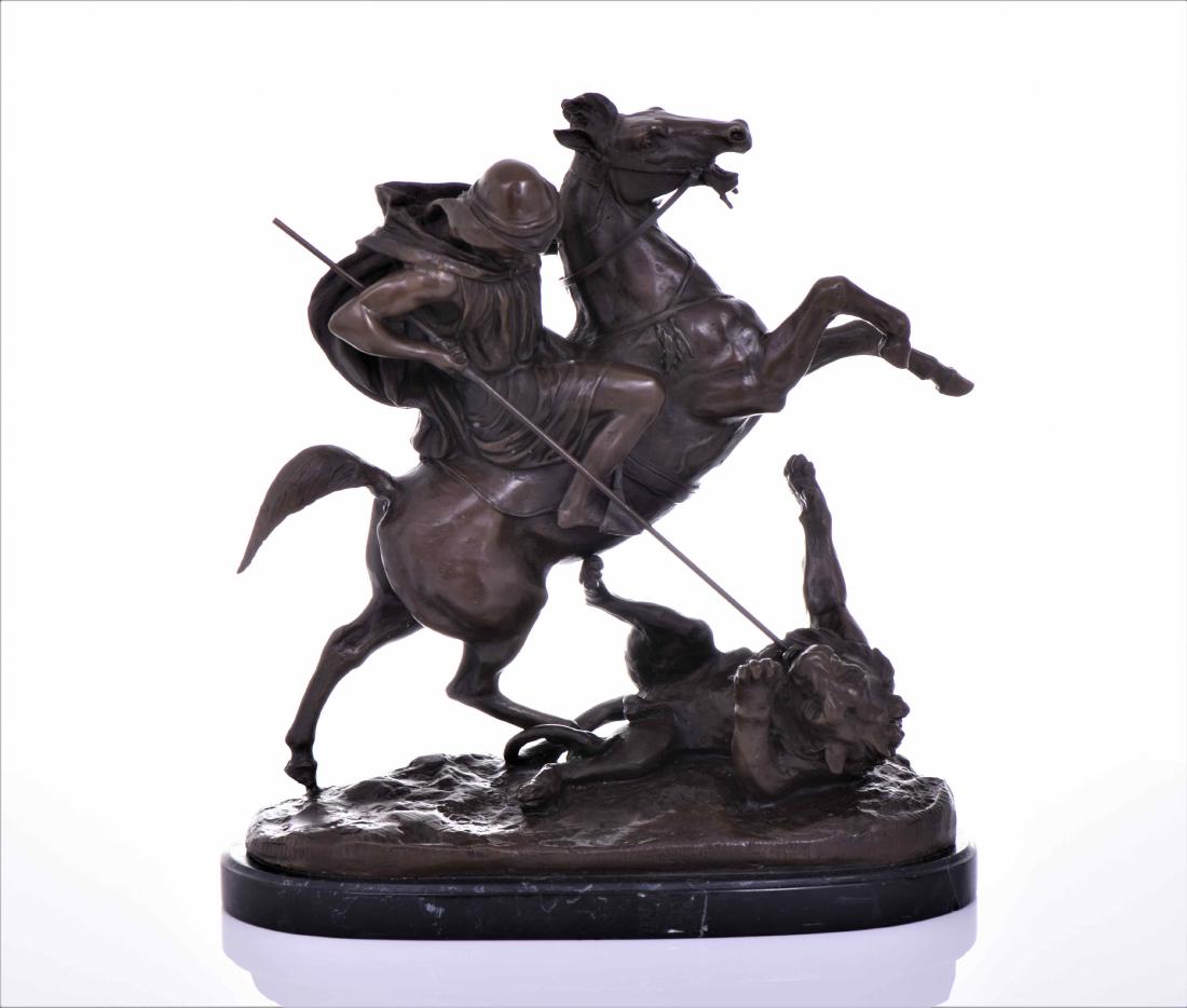 Antoine-Louis Barye (1795-1875), "Arab Horse (1 of 10)