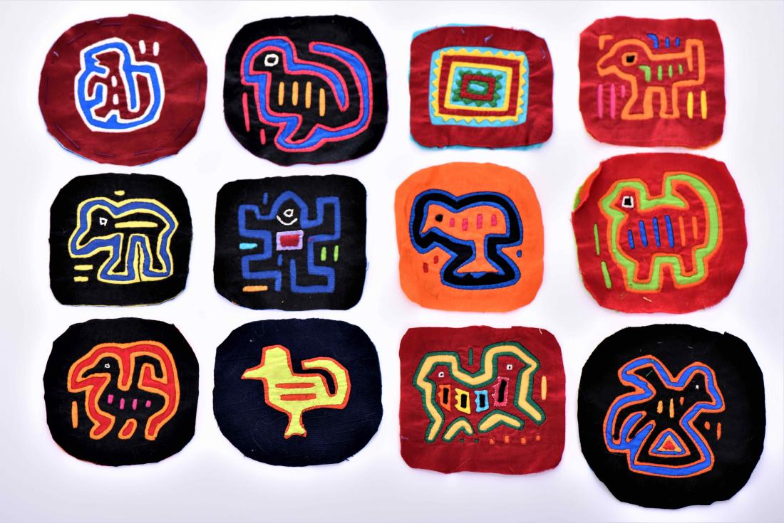 A Collection of brilliant colored hand stitch (1 of 4)