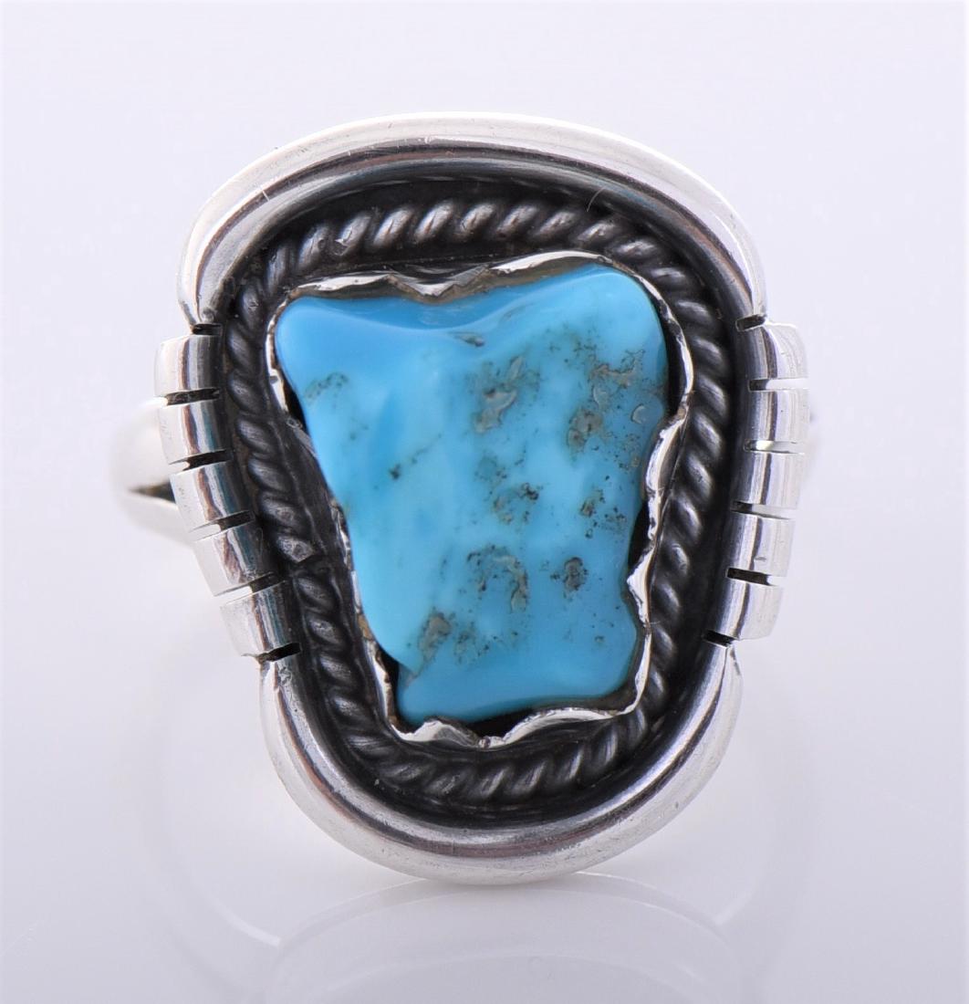 Native American Southwest Blue Turquoise (1 of 5)